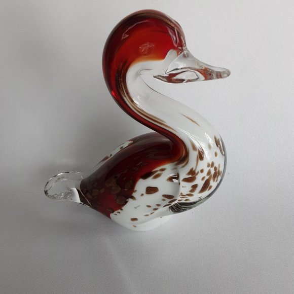 Vintage Murano Glass Uranium Duck/Goose RARE in Excellent Condition - Picture 1 of 10